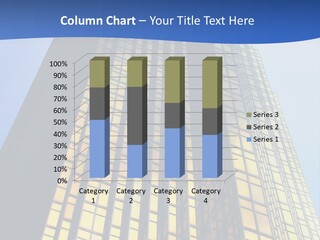 Glass Tower Building PowerPoint Template