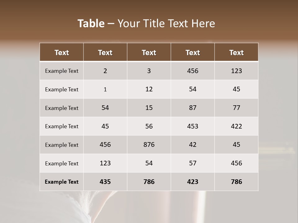 Senior Woman Using A Security Chain On Front Door PowerPoint Template