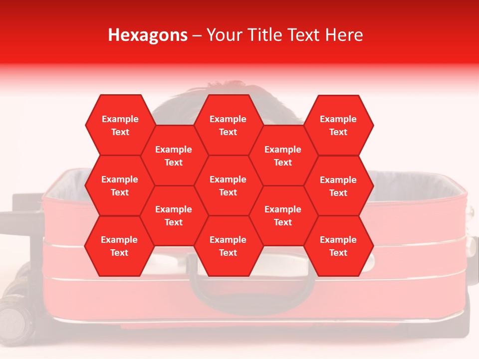 Puppy In The Suitcase PowerPoint Template