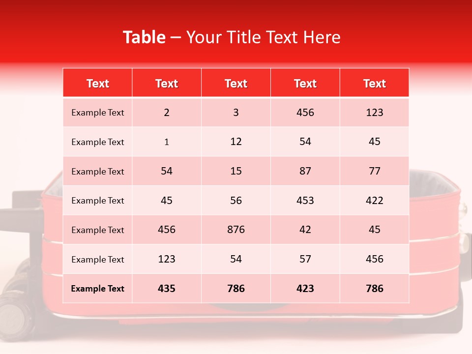 Puppy In The Suitcase PowerPoint Template