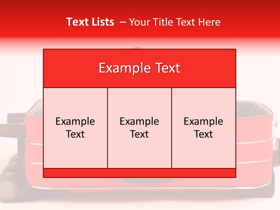 Puppy In The Suitcase PowerPoint Template