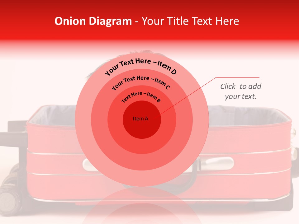 Puppy In The Suitcase PowerPoint Template