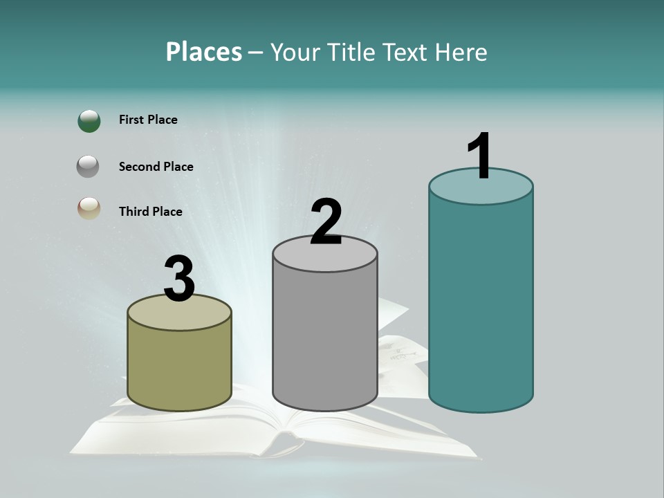 Happy Friends Smiling Outdoors In A Park - Diversity PowerPoint Template