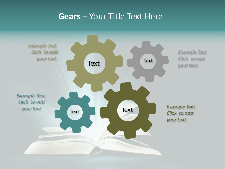 Happy Friends Smiling Outdoors In A Park - Diversity PowerPoint Template