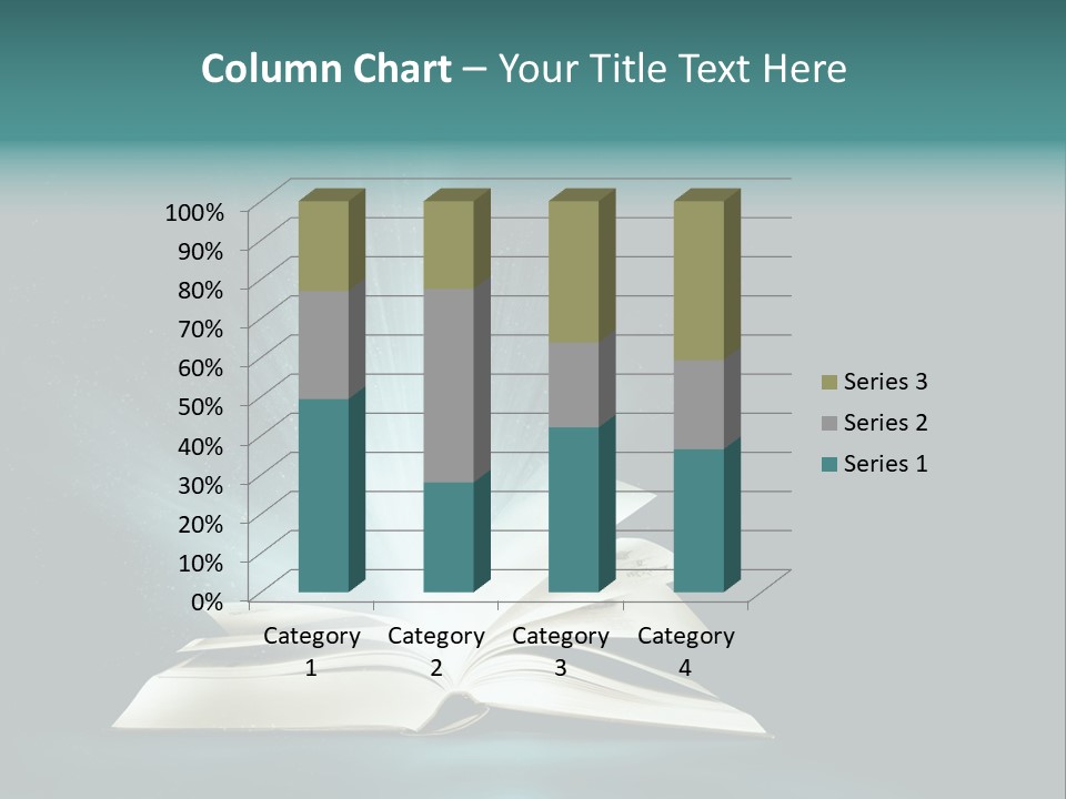 Happy Friends Smiling Outdoors In A Park - Diversity PowerPoint Template