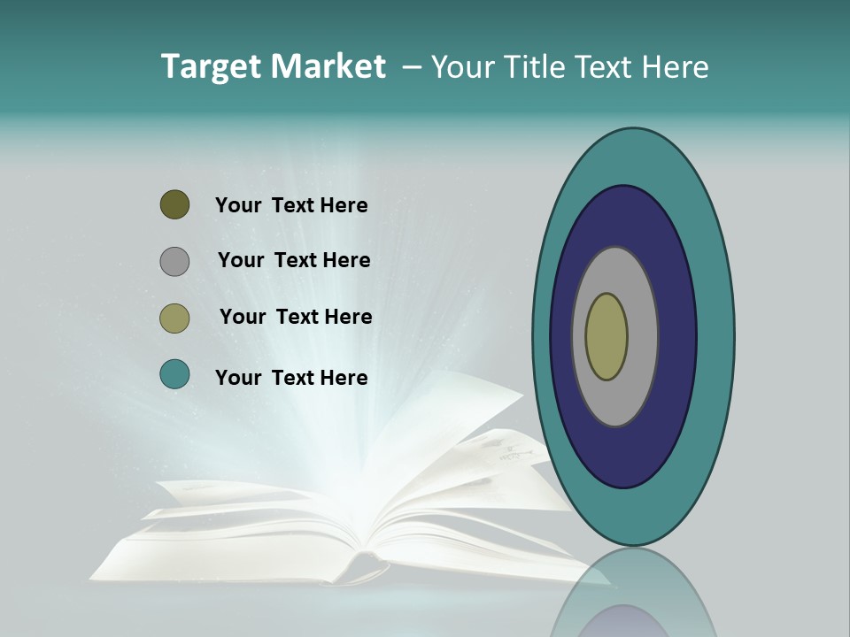 Happy Friends Smiling Outdoors In A Park - Diversity PowerPoint Template