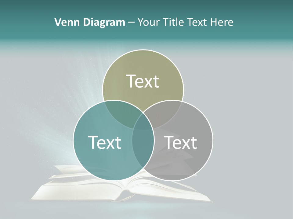 Happy Friends Smiling Outdoors In A Park - Diversity PowerPoint Template