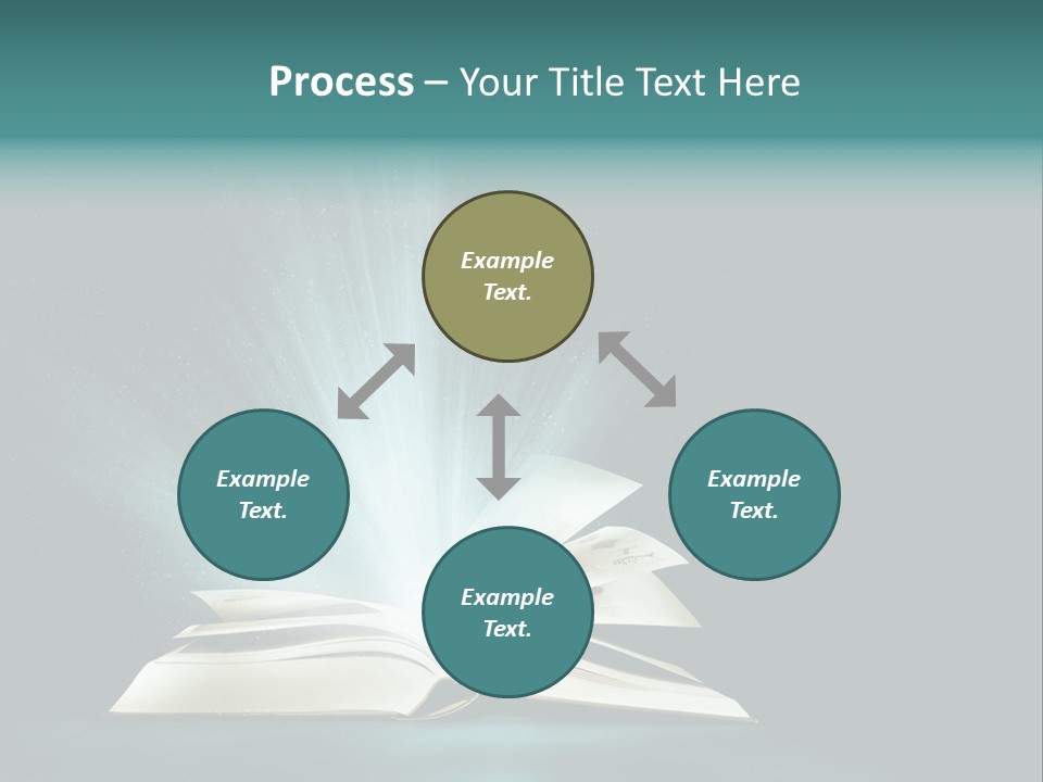 Happy Friends Smiling Outdoors In A Park - Diversity PowerPoint Template