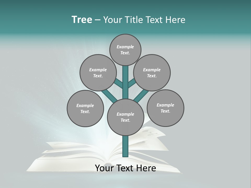 Happy Friends Smiling Outdoors In A Park - Diversity PowerPoint Template