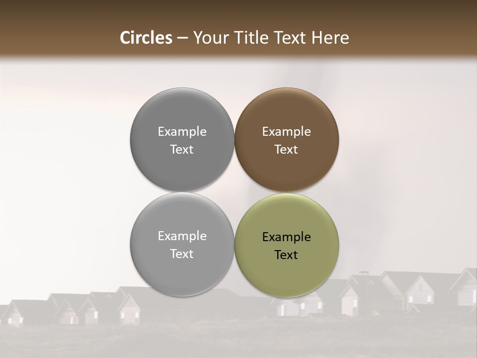 Tornado In Parker Colorado, August 2008. PowerPoint Template