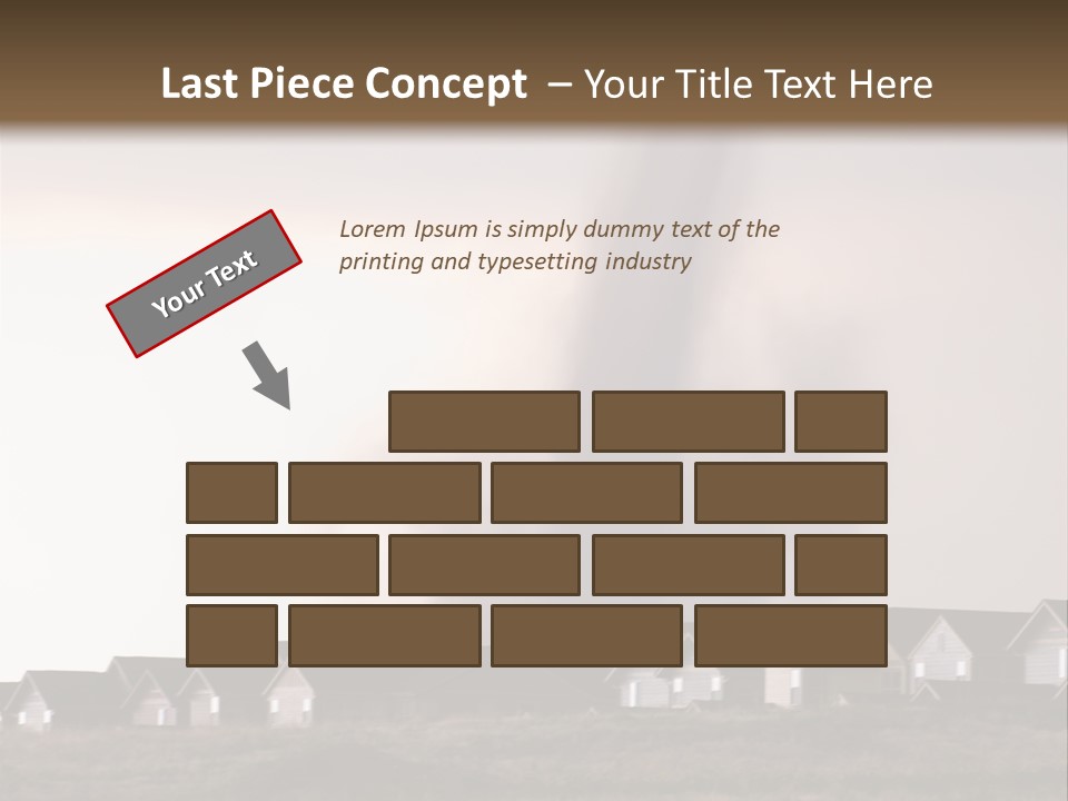 Tornado In Parker Colorado, August 2008. PowerPoint Template