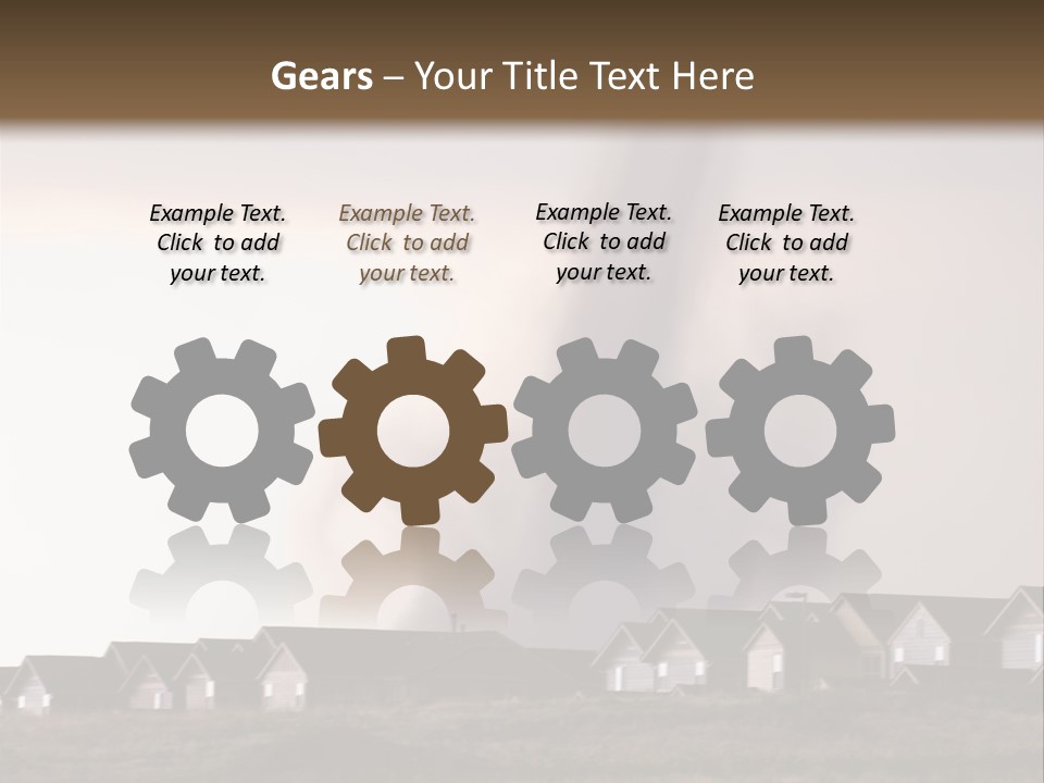 Tornado In Parker Colorado, August 2008. PowerPoint Template