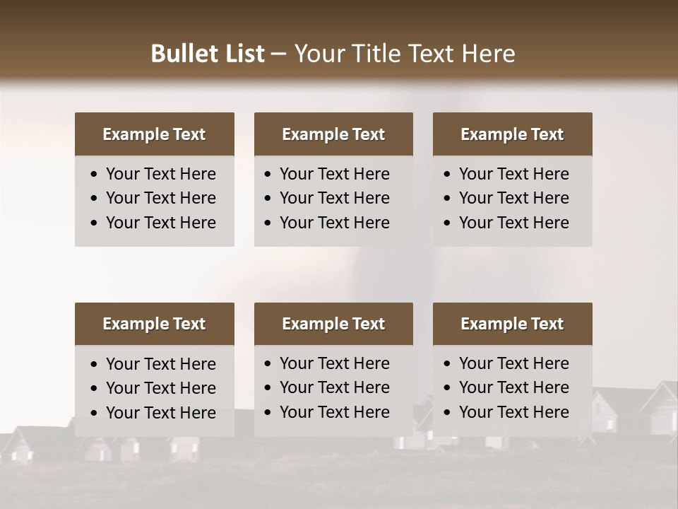 Tornado In Parker Colorado, August 2008. PowerPoint Template