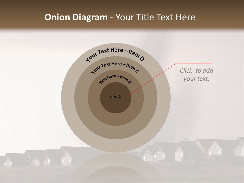 Tornado In Parker Colorado, August 2008. PowerPoint Template