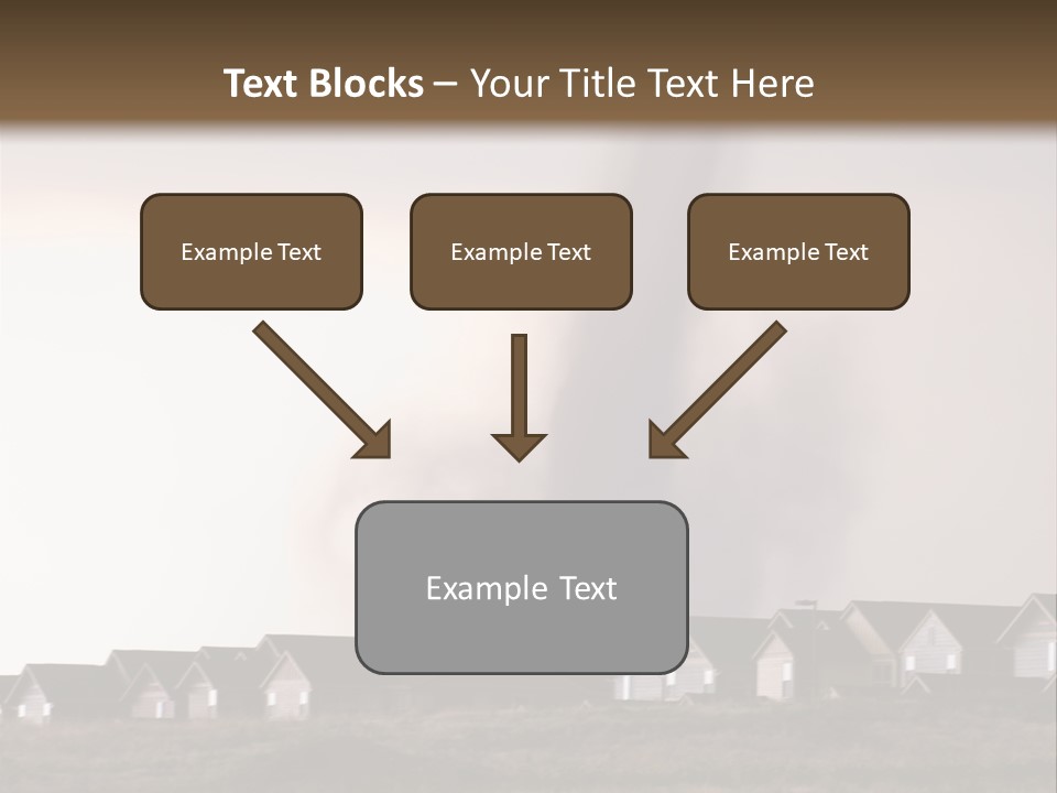Tornado In Parker Colorado, August 2008. PowerPoint Template