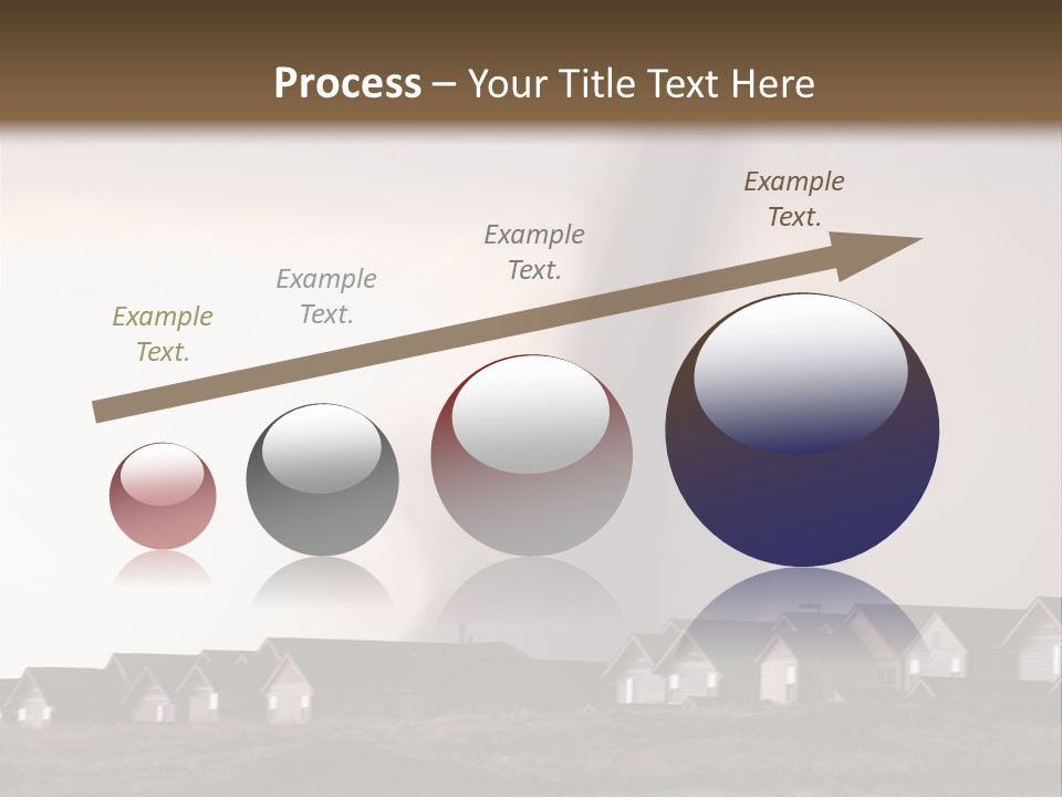 Tornado In Parker Colorado, August 2008. PowerPoint Template