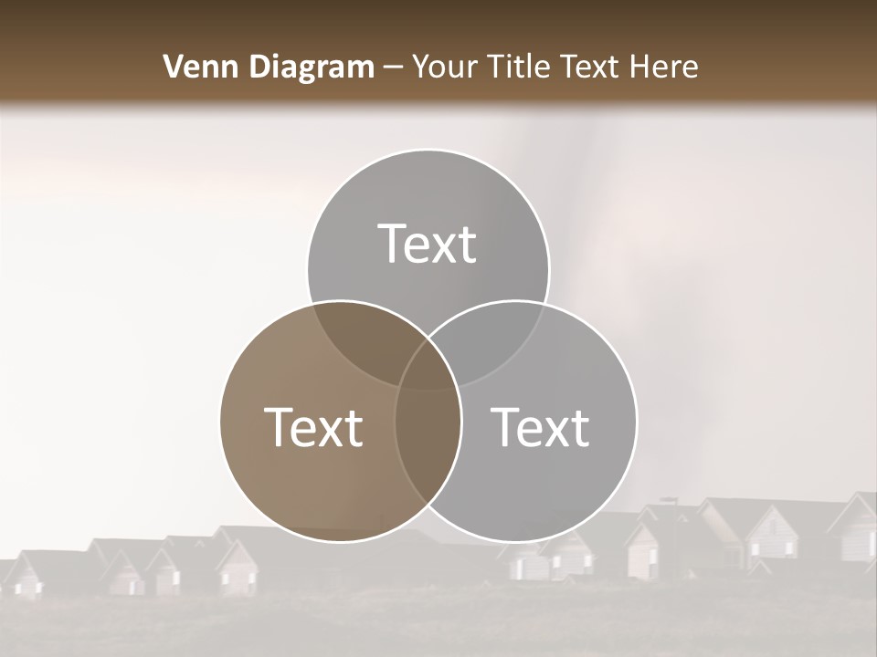 Tornado In Parker Colorado, August 2008. PowerPoint Template