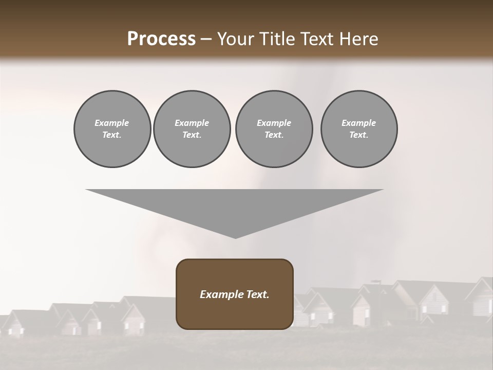 Tornado In Parker Colorado, August 2008. PowerPoint Template
