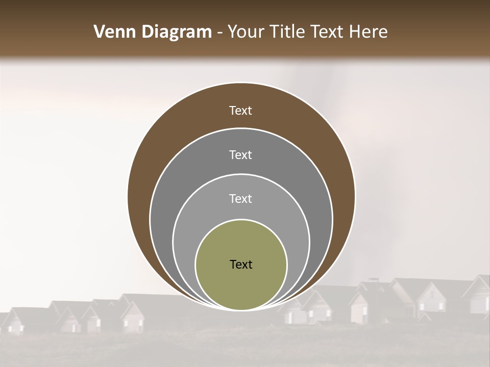 Tornado In Parker Colorado, August 2008. PowerPoint Template