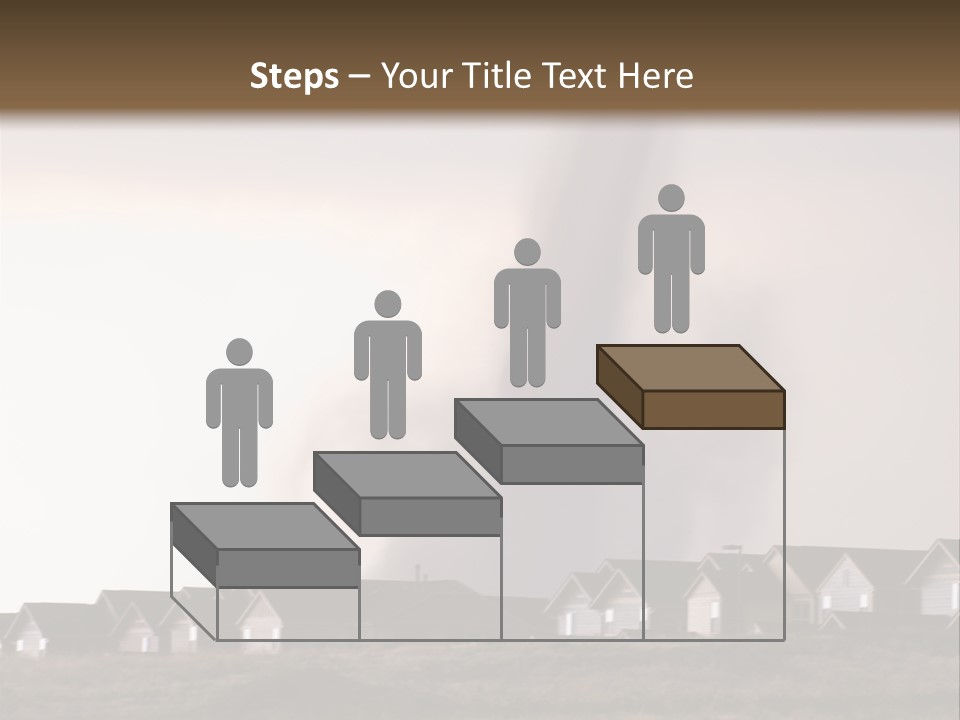 Tornado In Parker Colorado, August 2008. PowerPoint Template