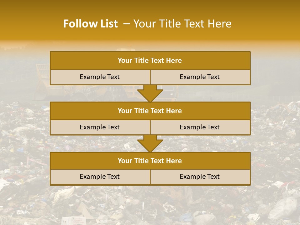 Refuse Collection Overview PowerPoint Template