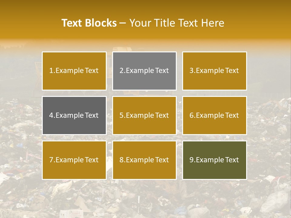 Refuse Collection Overview PowerPoint Template