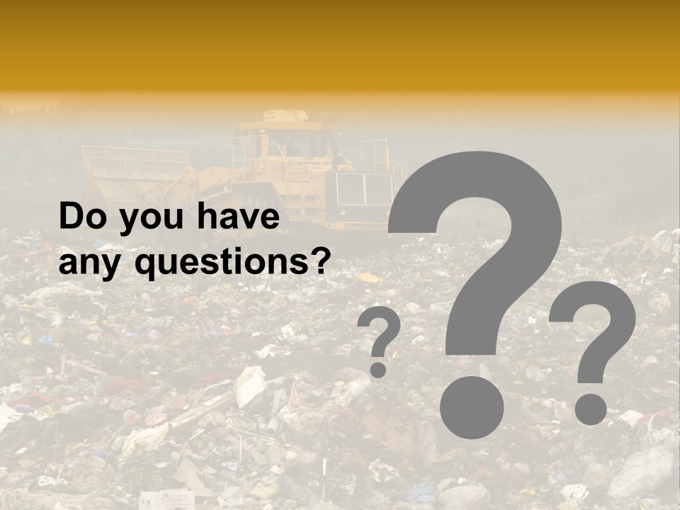 Refuse Collection Overview PowerPoint Template