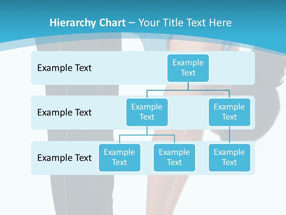 Brunet Sport Girl Bend Forward Isolated PowerPoint Template