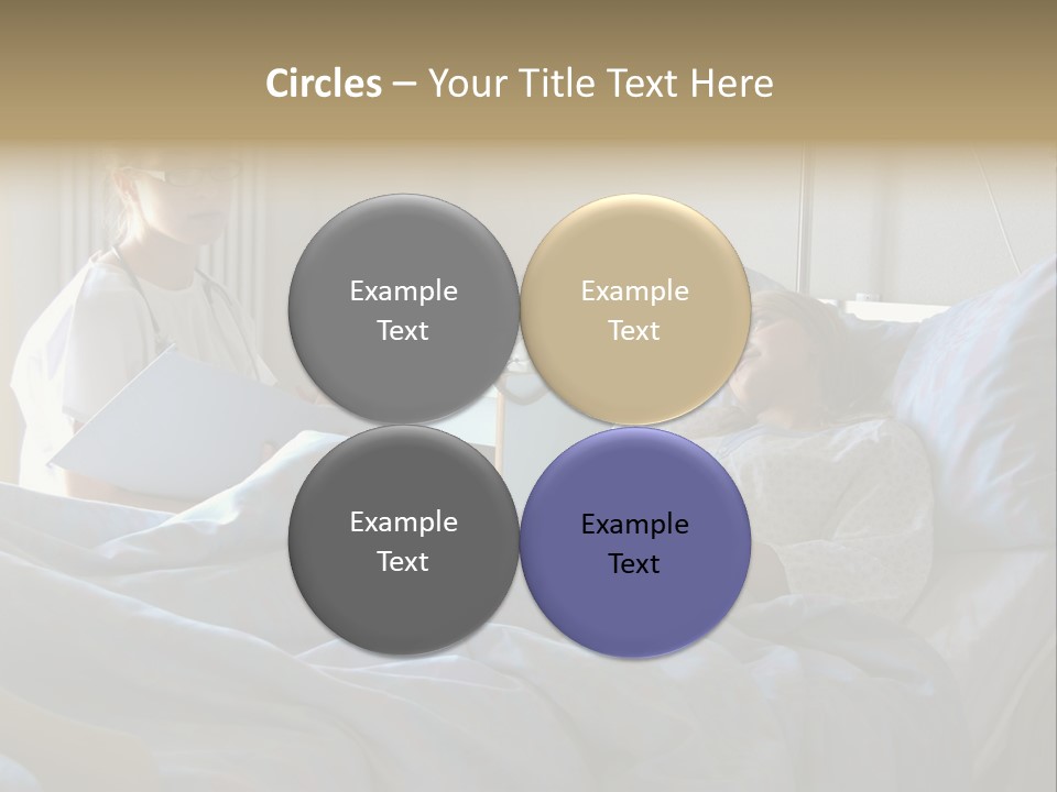 Doctor And Patient In Hospital PowerPoint Template