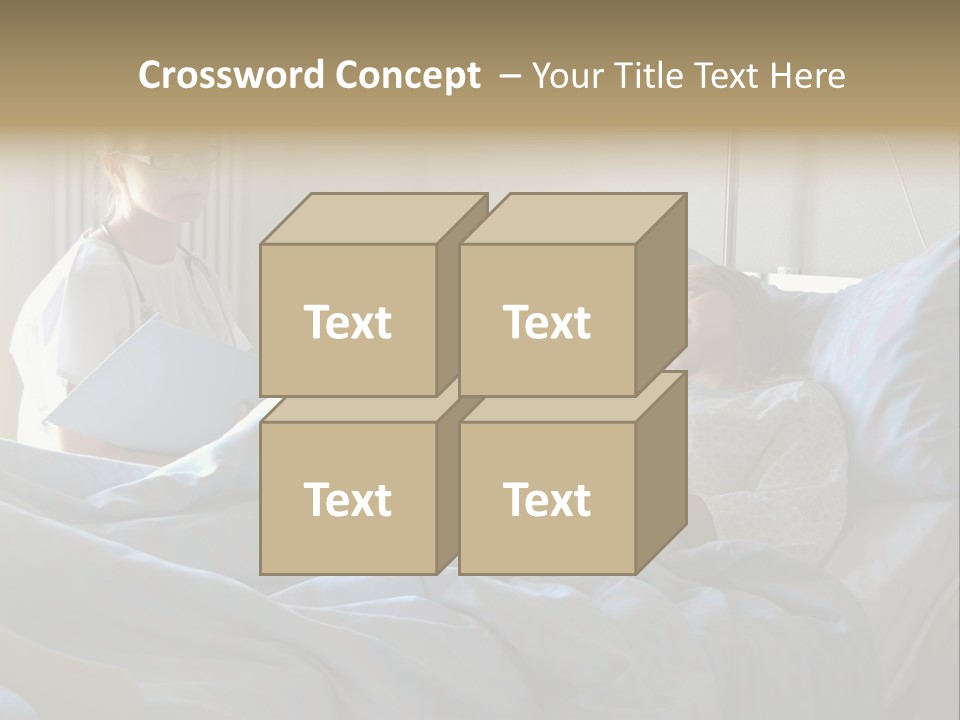 Doctor And Patient In Hospital PowerPoint Template