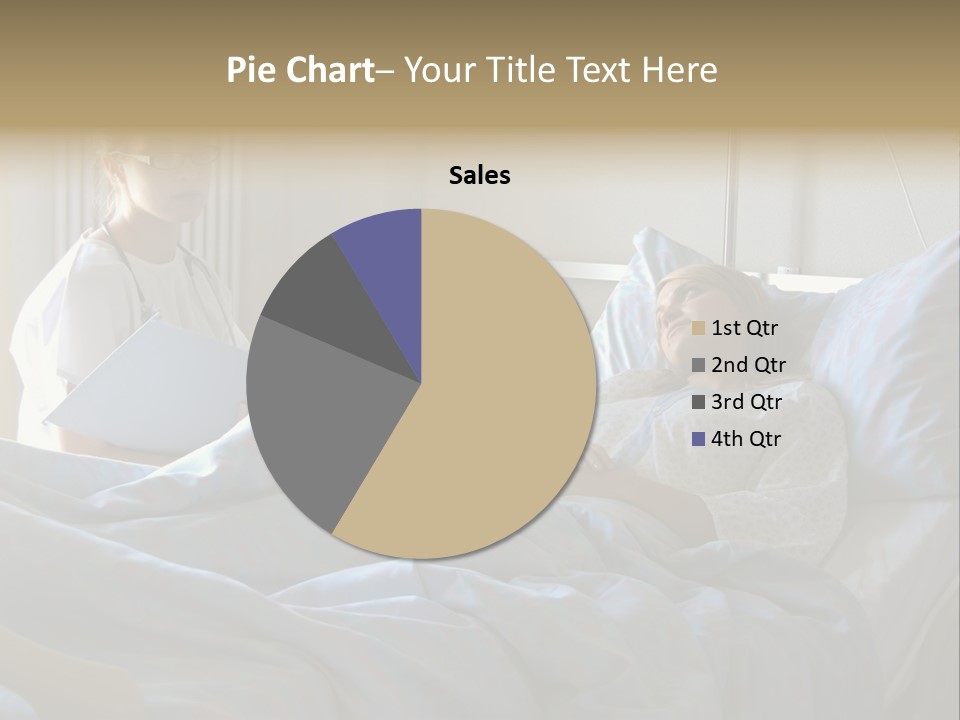 Doctor And Patient In Hospital PowerPoint Template