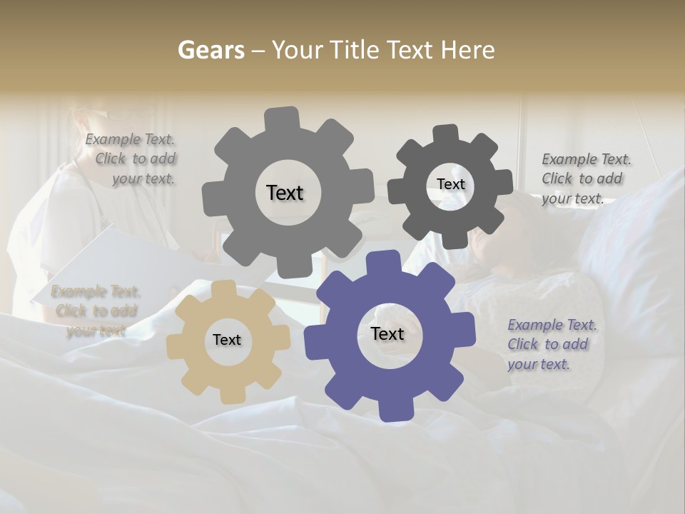 Doctor And Patient In Hospital PowerPoint Template
