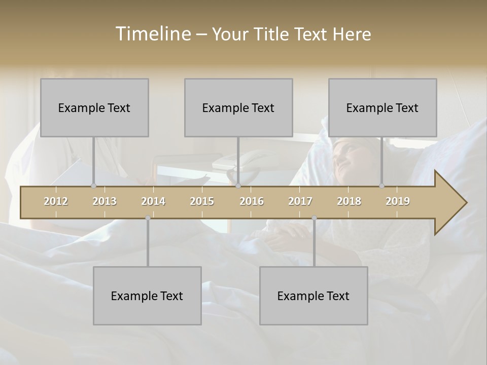 Doctor And Patient In Hospital PowerPoint Template