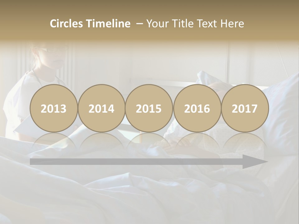 Doctor And Patient In Hospital PowerPoint Template