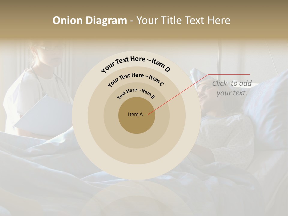 Doctor And Patient In Hospital PowerPoint Template