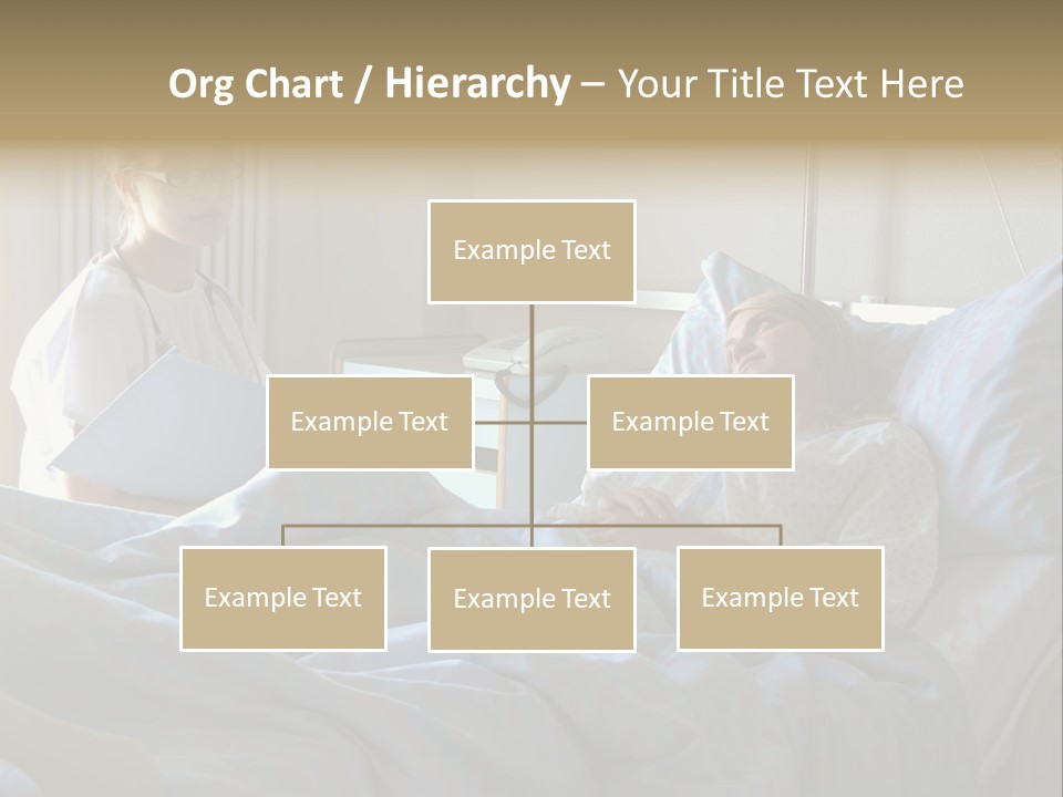 Doctor And Patient In Hospital PowerPoint Template