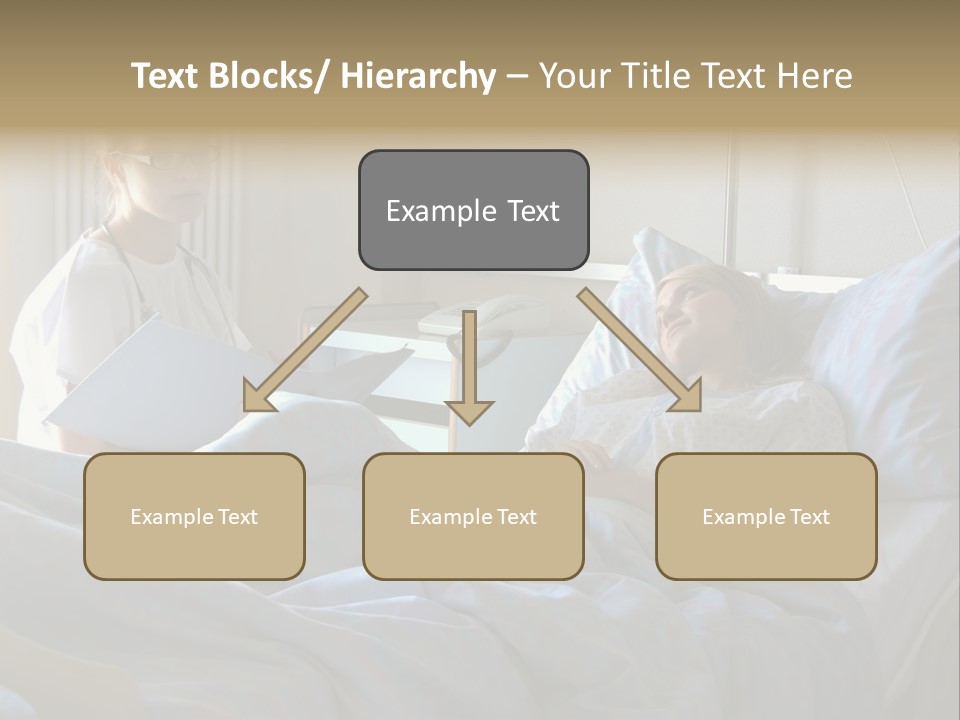 Doctor And Patient In Hospital PowerPoint Template