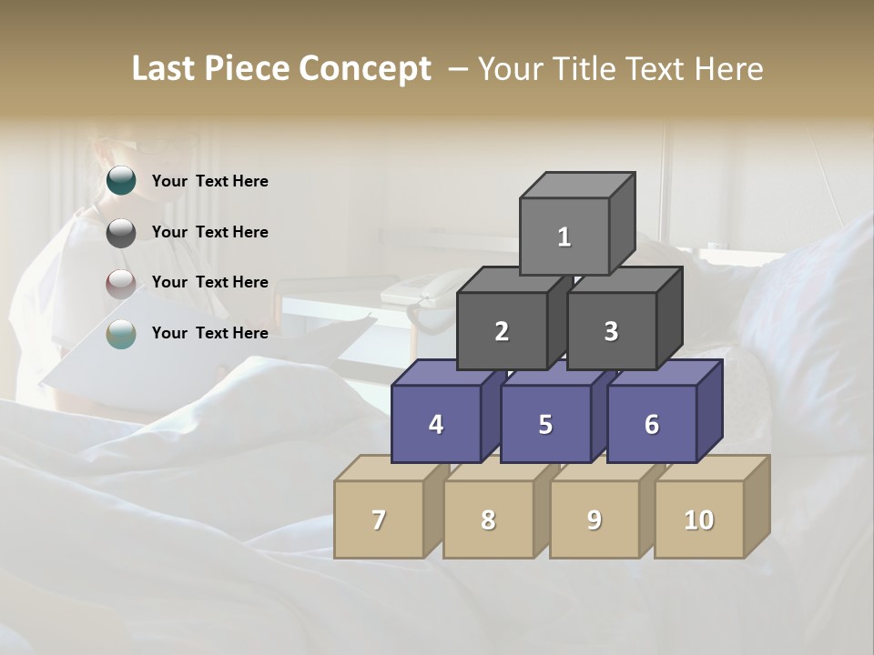 Doctor And Patient In Hospital PowerPoint Template