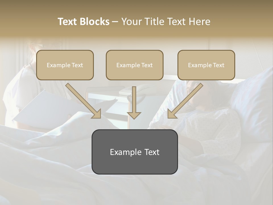Doctor And Patient In Hospital PowerPoint Template