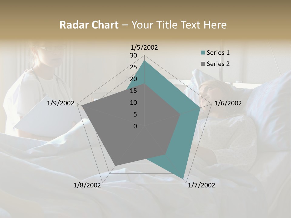 Doctor And Patient In Hospital PowerPoint Template