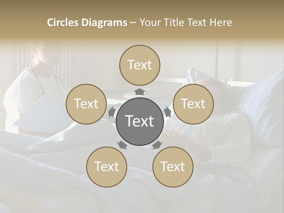 Doctor And Patient In Hospital PowerPoint Template