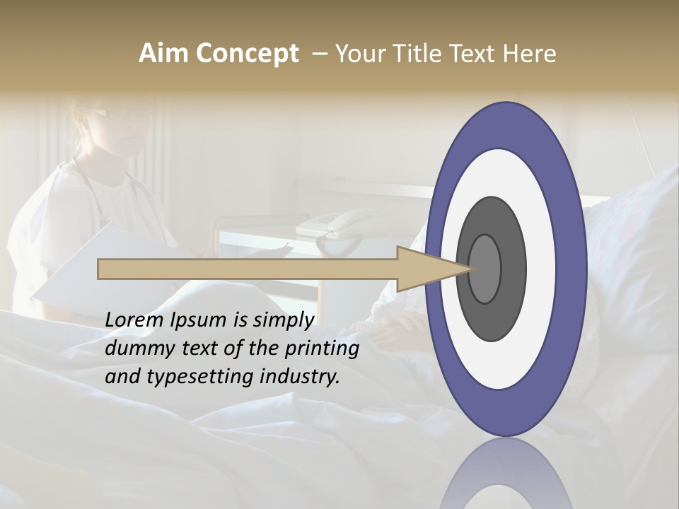 Doctor And Patient In Hospital PowerPoint Template