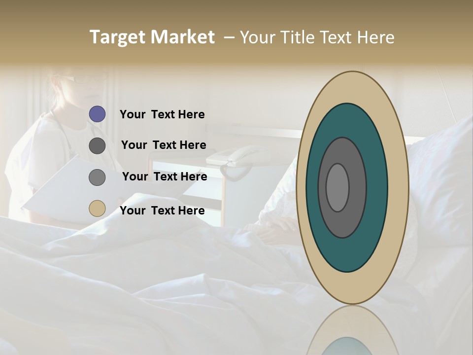 Doctor And Patient In Hospital PowerPoint Template