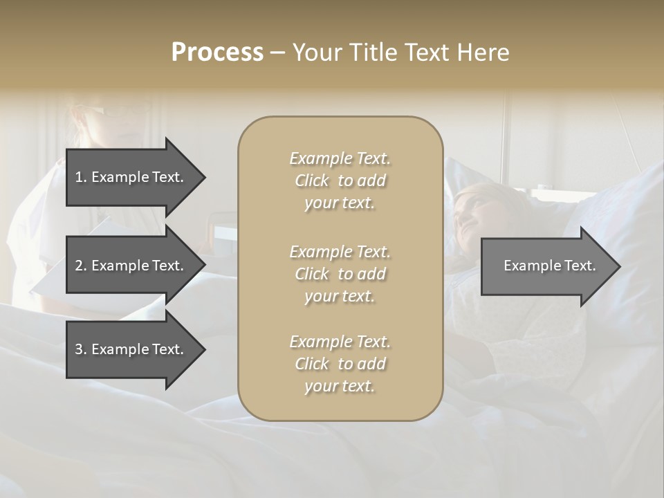 Doctor And Patient In Hospital PowerPoint Template