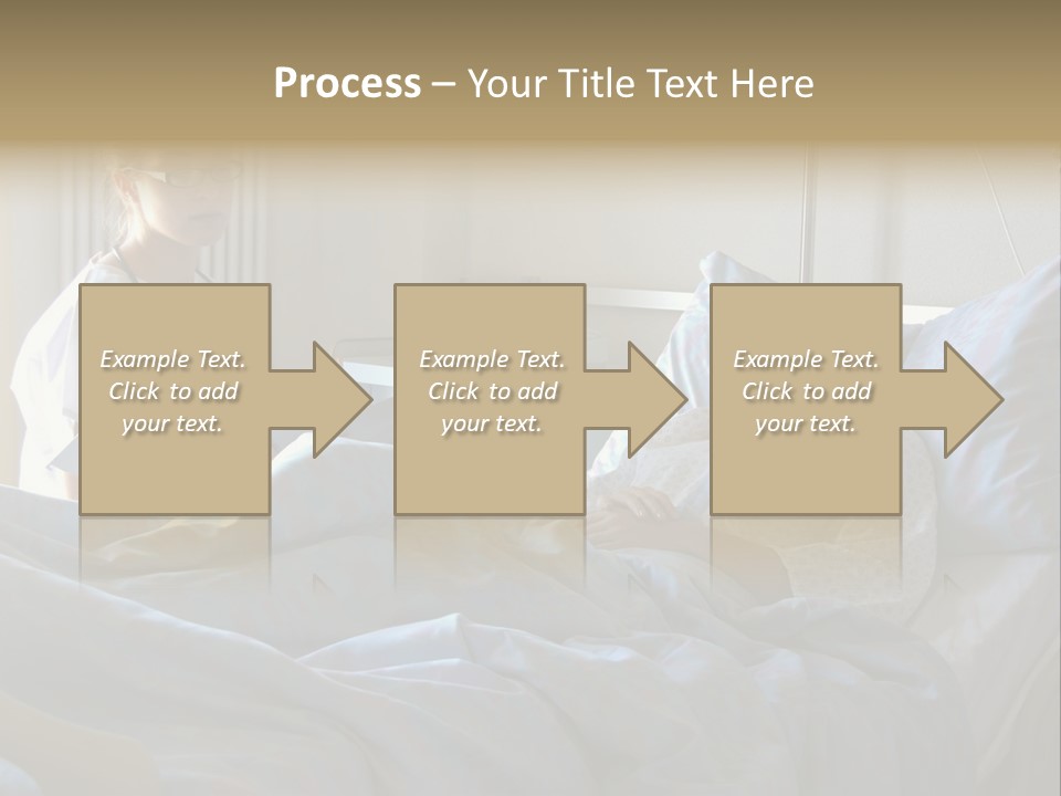 Doctor And Patient In Hospital PowerPoint Template