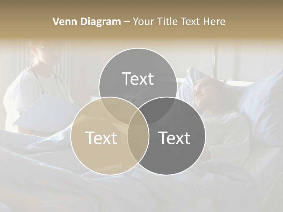 Doctor And Patient In Hospital PowerPoint Template