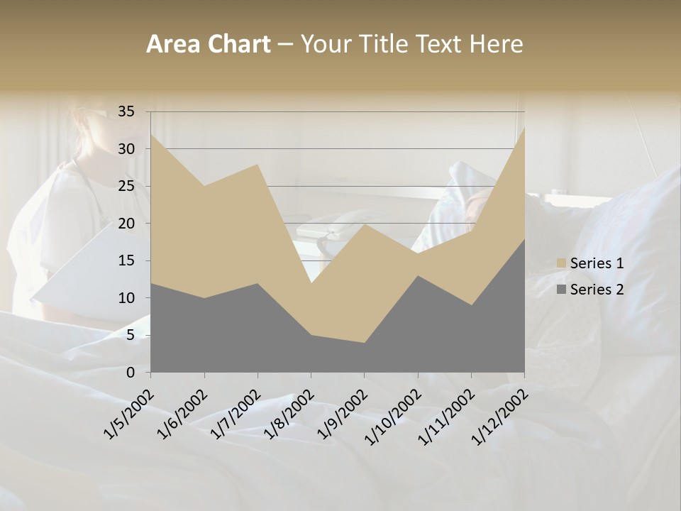 Doctor And Patient In Hospital PowerPoint Template