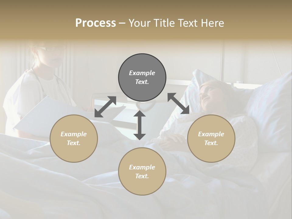 Doctor And Patient In Hospital PowerPoint Template