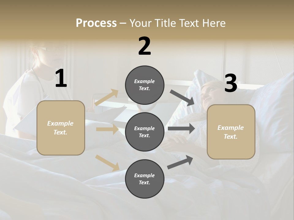 Doctor And Patient In Hospital PowerPoint Template