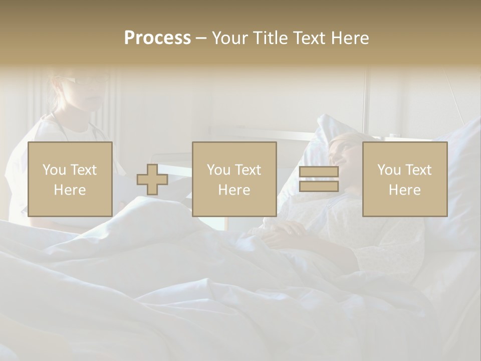 Doctor And Patient In Hospital PowerPoint Template